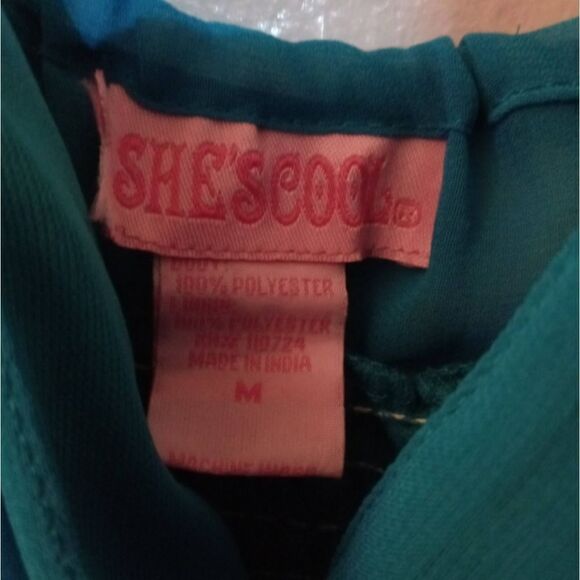 Blue high low dress - Picture 2 of 4